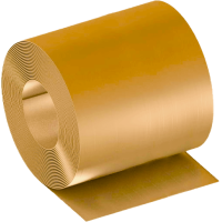 Фольга бронзовая 0,1x110 мм (100 мкм) БрОФ6,5-0,15 ГОСТ 1761-2016