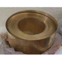 Фольга латунная 2,2x200 мм (2200 мкм) Л63 ГОСТ 2208-2007