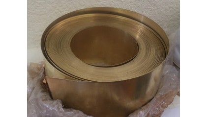 фольгу латунную 4,4x90 мм (4400 мкм) Л90 купить в Казани