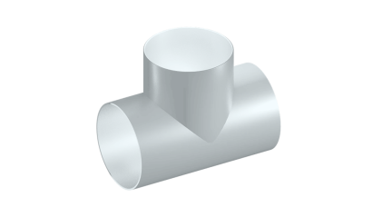 кожух оцинкованный для тройника 430x0,8 мм купить в Казани