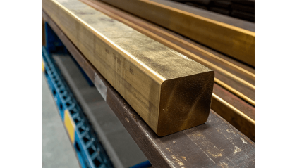 квадрат бронзовый ДКВНТ 6x6 мм БрБ2 купить в Казани