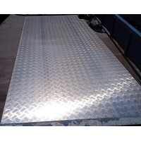 Лист алюминиевый рифленый квинтет 1x1000x3000 мм АМг2Н2 ГОСТ 21631-2023