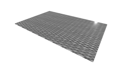 лист нержавеющий рифленый ромб 6 мм AISI 304 купить в Казани