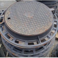 Люк чугунный ГТС легкий круглый Л 740x110 мм СЧ10 ГОСТ 8591-76