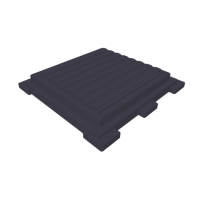 Люк чугунный тяжелый квадратный Т (С250) 400х400 мм СЧ18 ГОСТ 3634-2019