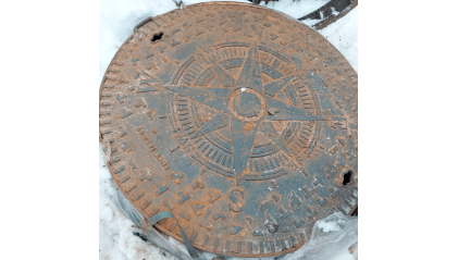 люк чугунный Л (А15) круглый 650 мм ВЧ70 купить в Казани