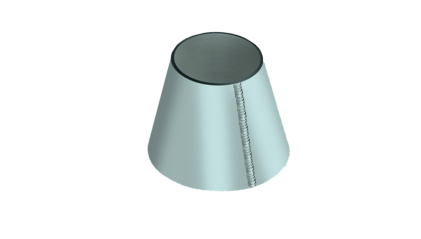 обечайку оцинкованную коническую 2020x1020x14 мм Ст3 купить в Казани