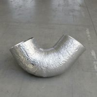 Отвод фольгированный в ППУ изоляции 90° 32x2,8 мм ГОСТ 30732-2020