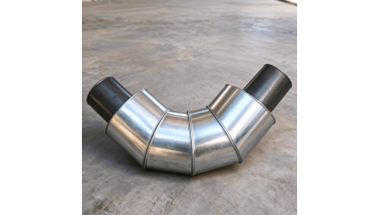 отвод оцинкованный в ППУ изоляции 90° 159х6 мм купить в Казани