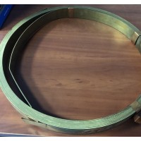 Полоса латунная 10x7,5 мм ЛС59-1 ГОСТ 2208-2007