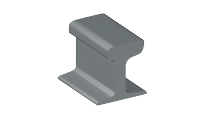 рельсы УР65 стальные усовиковые 4 м Э76Т купить в Казани