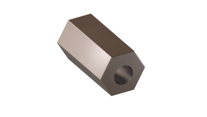 шестигранник буровой пустотелый 25x7,6 мм 55С2 купить в Казани