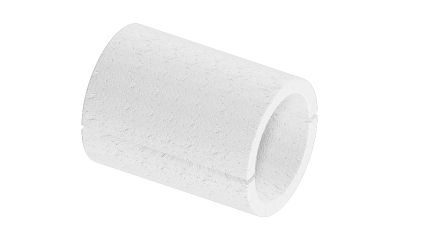 скорлупу ППС для трубы 57x38 мм ППС15 купить в Казани