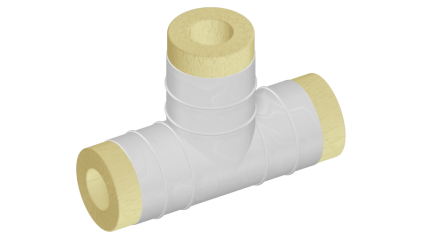 скорлупу ППУ-ОЦ для тройника 219x219 мм купить в Казани
