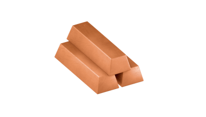 Слиток медный М1к фото слиток медный М1к купить в Казани