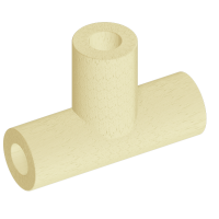 Тройник теплоизоляционный минераловатный 273x273 мм ГОСТ 30732-2020