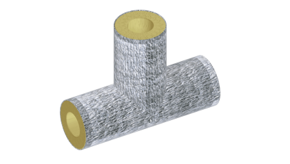 тройник теплоизоляционный минераловатный 1220x159 мм купить в Казани
