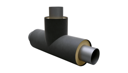 тройник в ППУ-ПЭ изоляции 325х7-219х7 мм купить в Казани