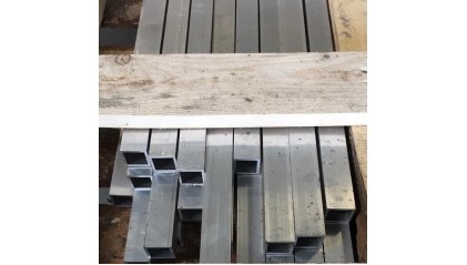 трубу алюминиевую профильную квадратную 70x70 2 мм Д16 купить в Казани