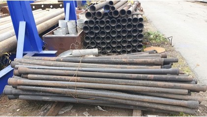 Труба ЧК 50x4 мм ЛА напорная раструбная фото трубу ЧК 50x4 мм ЛА напорную раструбную купить в Казани