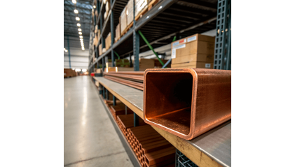 трубу медную профильную квадратную ДКВНТ 10x10x2,5 мм М3 купить в Казани