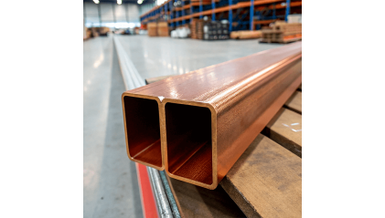 трубу медную профильную прямоугольную ДПРНМ 110x30x3,5 мм МНЖМц10-1-1 купить в Казани