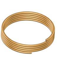 Трубка латунная капиллярная ДКРНМ 1,2x0,35 мм Л63 ГОСТ 2624-2016