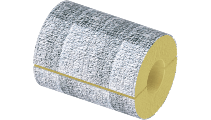 цилиндр теплоизоляционный минераловатный 102x100x500 мм Г1 Ц 100 купить в Казани