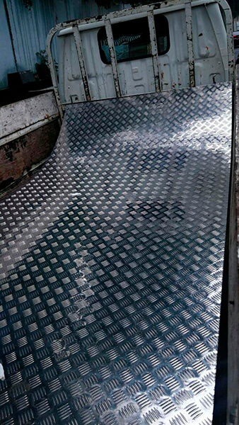 Лист алюминиевый квинтет